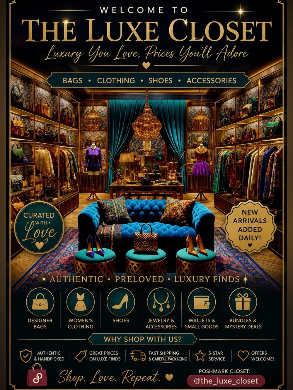The_Luxe_Closet Live Meet your Posher, Gwen - Picture 3 of 5